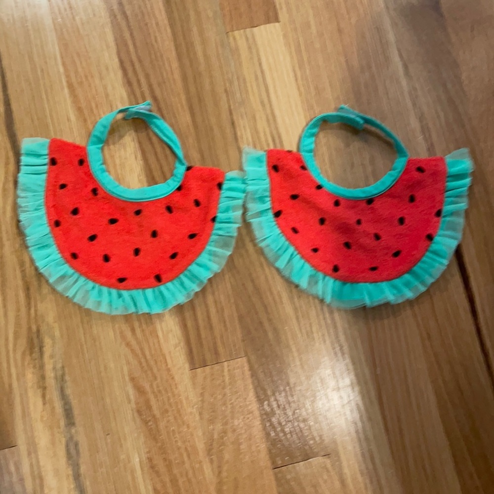 Watermelon bib bundle